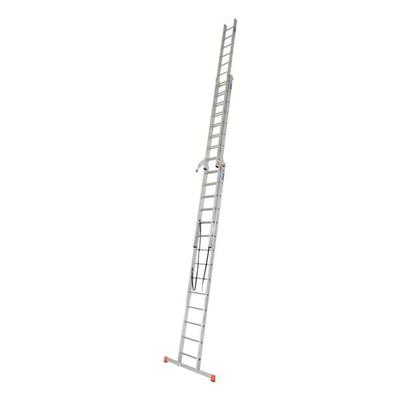 Krause Vielzweckleiter »MONTO Tribilo« 3x 14 Sprossen silber, 410 cm