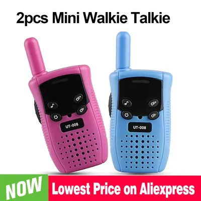 New Mini Walkie Talkie Children Handheld Transceiver Long Range Portable Walkie-Talkie Kid Two Way