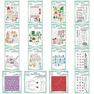 New Gnome Christmas Add Ons Cutting Dies Stamps Stencil Scrapbook Diary Decoration Stencil Embossing