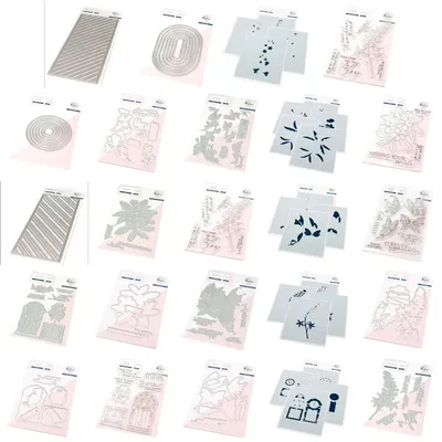Beautiful Pattern Series Die Stamps Stencil And Hot Foil Scrapbook Diary Decoration Embossing