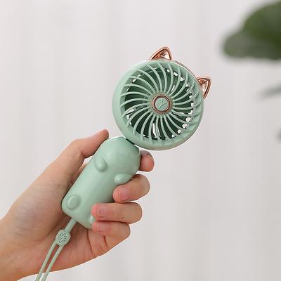 Handheld Fan Portable Mini Fan USB Fan Hand Fan Personal Foldable Handheld Fan With 3 Wind Speeds And Rechargeable Battery For Travel Office Home Outdoor Indoor