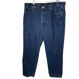 Levi's Jeans | Levis 550 Jeans Relaxed Fit Tapered Leg Blue Heavy Denim Cotton Sz 40 X 32 Mens | Color: Blue | Size: 40