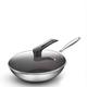 SDFGH 304 Stainless Steel Frying pan, Non Stick pan, Household Stove, Vegetable Frying pan, Flat Bottomed pan