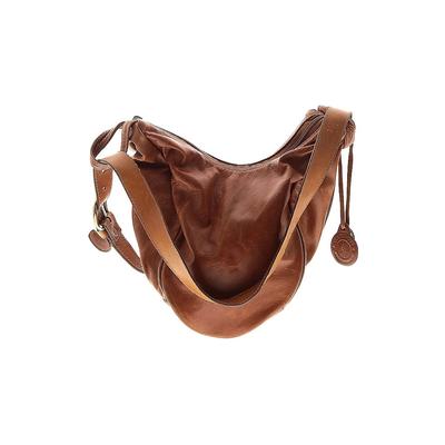 Cardon Leather Diaper Bag: Brown Bags