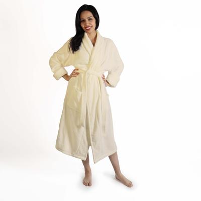 Superior Women's Turkish Cotton Ultra-Soft Absorbent Long Bathrobe