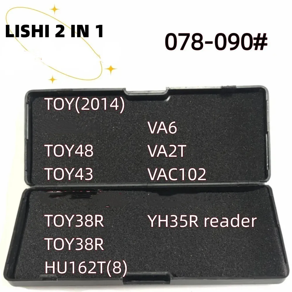 Lishi 2 in 1 werkzeug toy2014 toy40 toy48 toy43 toy38r hu162t8 va6 va2t vac102 wt47t yh35r leser Image