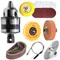 Accessoires pour outils électriques, outil rotatif, polissage du métal, Machine à bande pour le travail du bois, bricolage, accessoires pour outils de meulage, polissage, perçage
