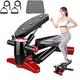 LJHHJLJH Stepper,Steppers for Exercise, Exercise Step Machine with Display Machine Fitness Aerobic Home Gym Equipment for Beginners and Advanced Users, Mini Aerobic Stepper