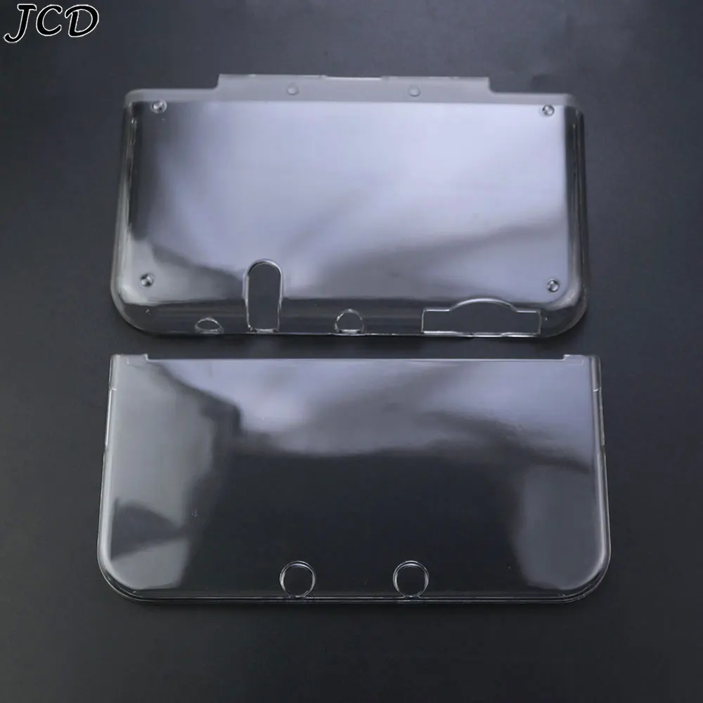Jcd für nintendo neue 3ds ll/xl Spiele konsole transparente Kunststoff Split-Typ Kristall gehäuse Schale Schutzhülle Image