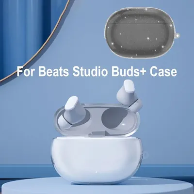 Kopfhörer-Abdeckung für Beats Studio Buds + kabellose Ohrhörer, Schutzhülle, stoßfeste Bluetooth-Kopfhörerhülle, weich, transparent