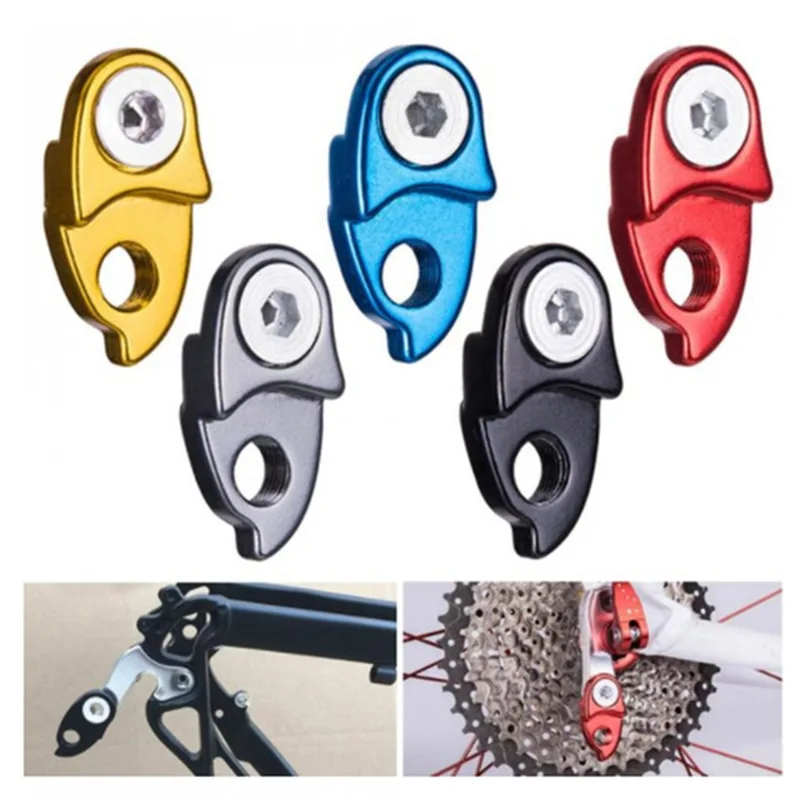 Estensore per estensione gancio deragliatore posteriore per bicicletta Estensore per gancio per coda in alluminio per bici da strada MTB