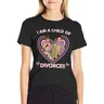T-shirt femme humoristique et à la mode je suis un enfant de divorce 2024