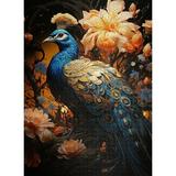 Peacock Bird Jigsaw Puzzles 500 Pieces Entertainment Toys For Adult Special Graduation Or Birthday Gift Home Decor