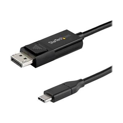 StarTech.com USB-C to DP 1.4 Bi Directional Adapter Cable, 6.6 ft