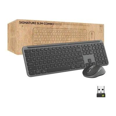 Logitech MK955 Signature Slim Keyboard & Mouse Com...