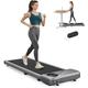 THERUN Walking Pad Treadmill, Under Desk Treadmill for Home Office with Remote and LED Display, 2.5HP Powerful motor & 265 LBS Weight Capacity