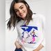 J. Crew Tops | J Crew Virginie Morgand Ski Babes Sweatshirt | Color: Pink/White | Size: Xl
