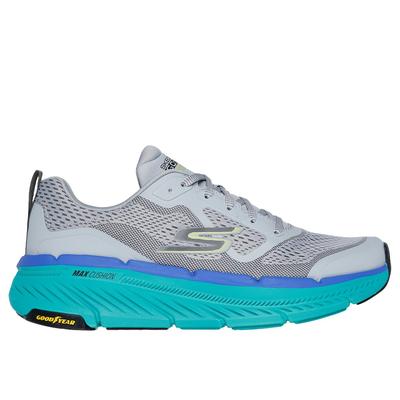 Skechers Men's Max Cushioning Premier 2.0 - Vantage Sneaker | Size 9.0 | Gray | Synthetic/Textile