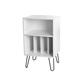 Night stand Bedside table locker bedside table coffee table apartment bedroom bedside table bedroom furniture (White)
