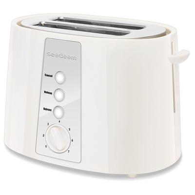 Toaster 2 Slice,6 Shade Settings, Removable Crumb Tray, 750W