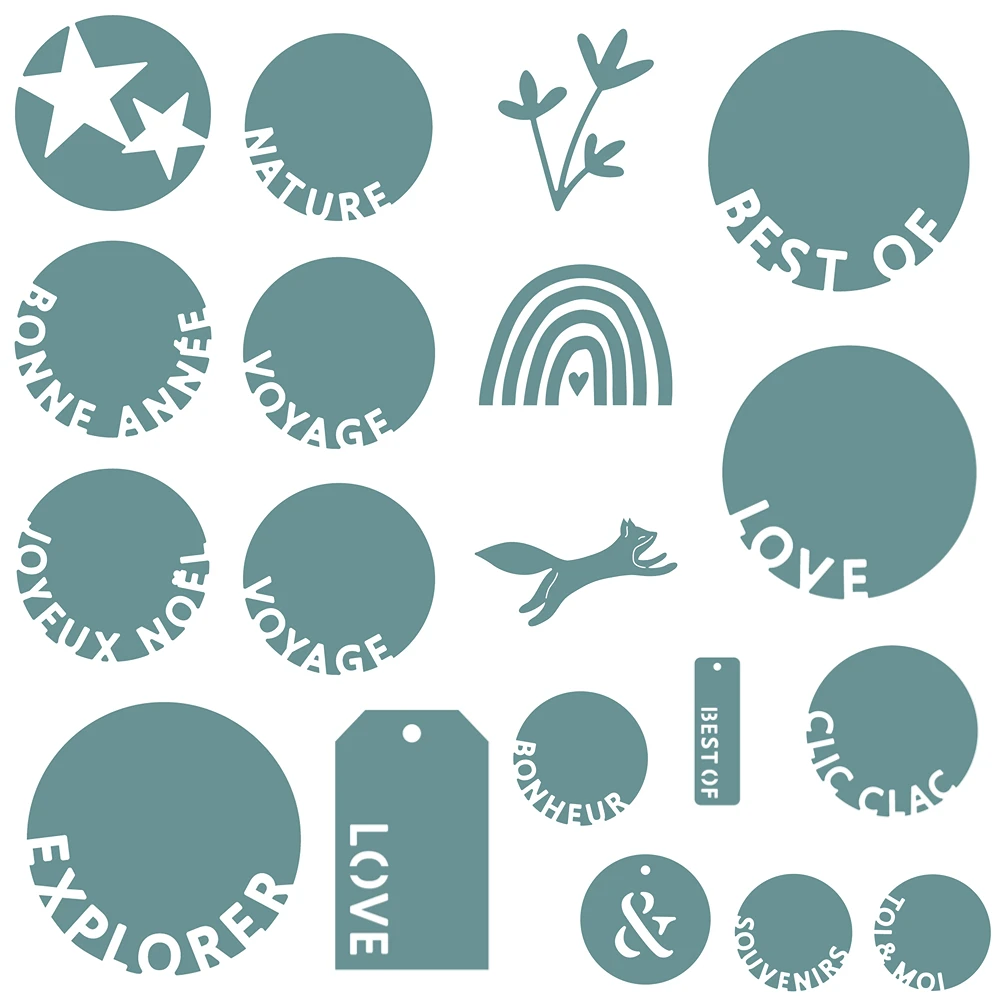 Matrices de découpe pour bricolage, moules en papier Scrapbooking, modèle d'artisanat exécutif, décoration faite à la main, nouveauté 2024