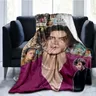 Timothee Chalamet Actor HD Poster Soft Warm Throw Blanket Glutnel Blanket Star Art Chambre à