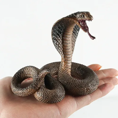 Wildes kriechendes Tier Arthropod Schlange Trick Spielzeug Kobra Klapper schlange Python simuliert