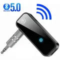 2-in-1 Bluetooth 5.0 Trasmettitore Ricevitore Jack Adattatore Wireless 3.5 Adattatore Audio AUX Per Auto Audio Musica Aux Auricolare Vivavoce