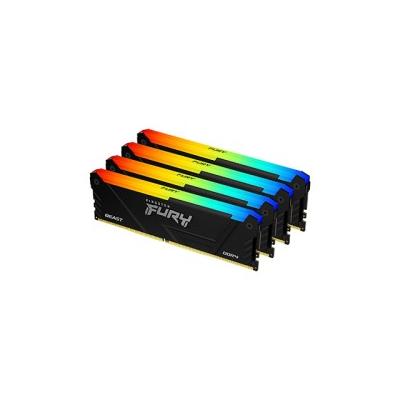 Kingston Technology FURY 64GB 2666MT/s DDR4 CL16 DIMM (4er-Kit) Beast RGB