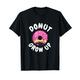 Cat Donut Grow Up Lustiger Humor Kawaii Cat Lover Geschenke für Mädchen T-Shirt