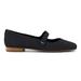TOMS Women's Black Bianca Leather Dress Casual Flat Shoes, Size 11