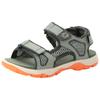 Sandale JACK WOLFSKIN "TARACO BEACH SANDAL K", Gr. 30, grün (hellgrün), Synthetik, sportlich, Schuhe
