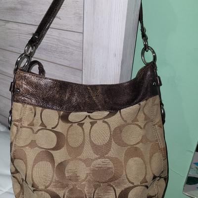 Coach Bags | Women Large Coach Purse/Women Handbags/ Designer Handbags | Color: Brown/Tan | Size: Large Shoulder Bag