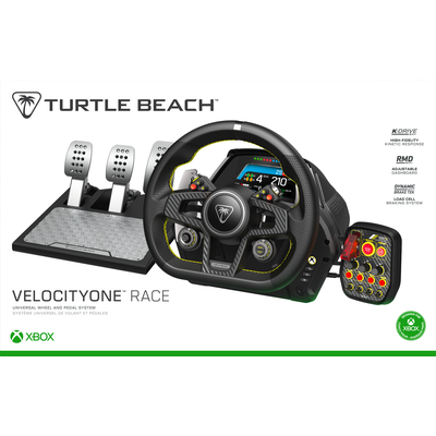 TURTLE BEACH Controller "VelocityOne Race, für PC/Konsole" Spielecontroller schwarz