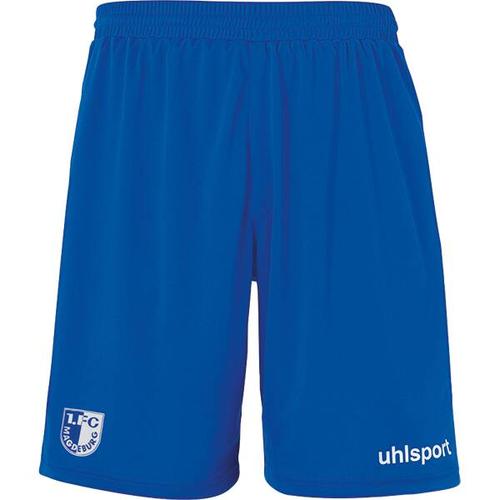 UHLSPORT Herren Shorts PERFORMANCE SHORTS, Größe S in azurblau/weiß