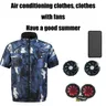 Men Summer Air Conditioning Clothing Fan Cooling Vest 2023 New USB Charging Cooling Sport Man