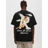 T-shirt da uomo di lusso leggero Cloud Angel print rappresenta t-shirt da uomo moda manica corta