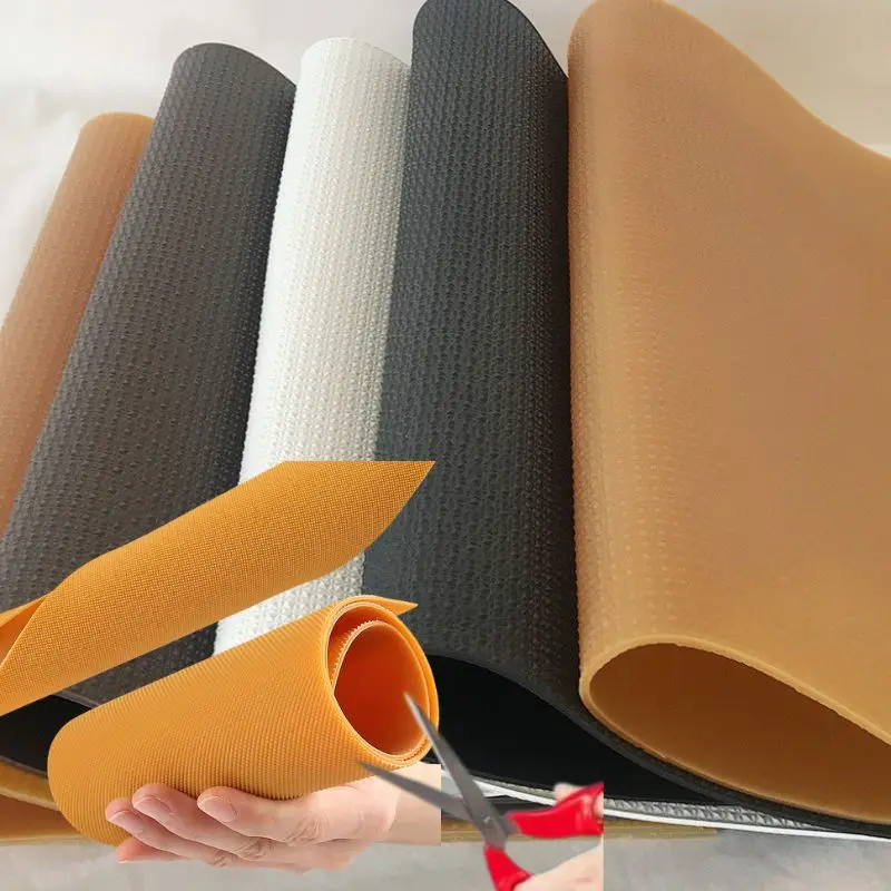 Verschleißfeste Vollschuhsohle, rutschfeste, selbstklebende Schuhmatte, Gummi-Reparatur-Außensohlen, Schutz für High Heels, Gummipads, Kissen Image