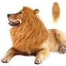 Löwen mähne für Hund schwarze Löwen mähne für Hund Löwen mähnen kostüm für Hund realistische