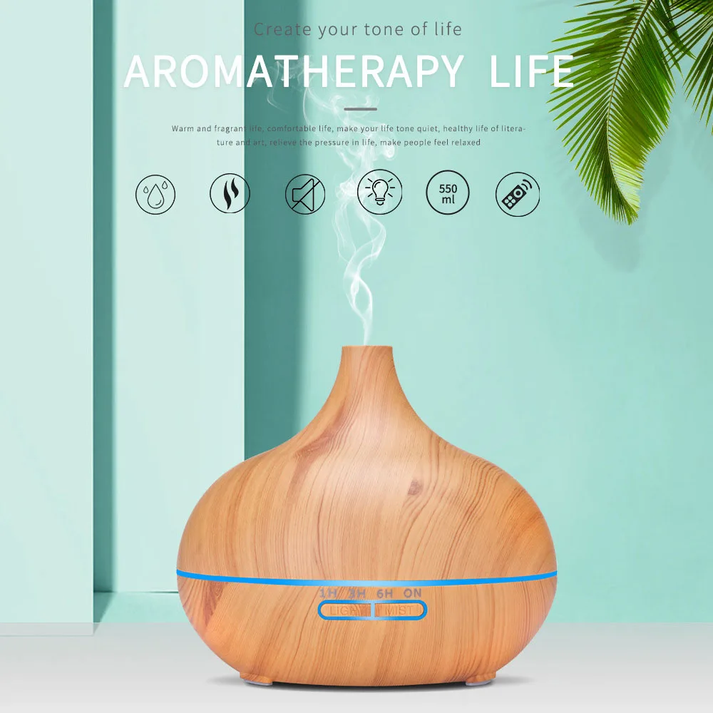 Luftbe feuchter Home Aroma therapie Diffusor Gerät Vapor izer Verdampfer Umgebung Aroma tizer Raumer frischer essentiell befeuchten Image
