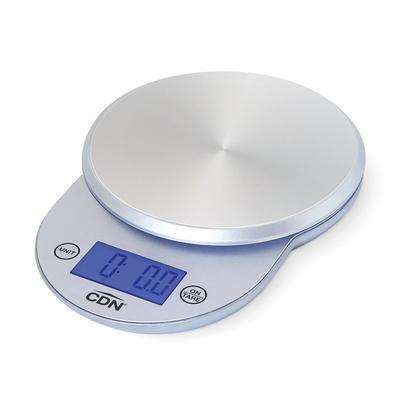 CDN SD1104-S 11 lb Digital Scale - 6" x 8 1/8", Silver