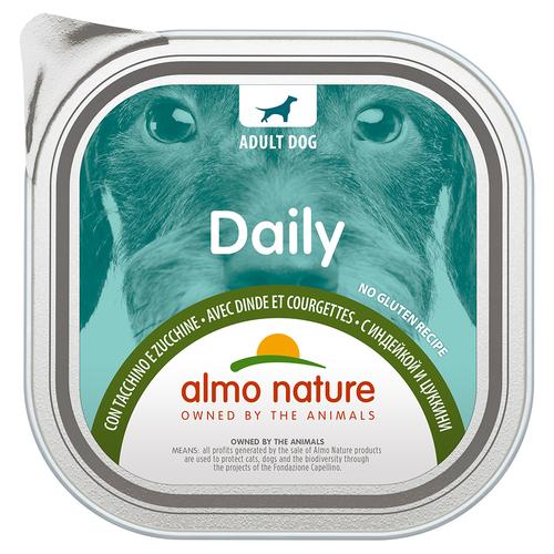 9x300g Daily mit Truthahn und Zucchini Almo Nature Hundefutter nass zum Sonderpreis!