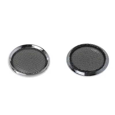 2PCS Speaker Cover Tweeter Grill Mesh Mesh for Protection Grids Speakers Loudspeaker Replacement