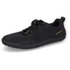 Barfußschuh CAMEL ACTIVE, Herren, Gr. 41, schwarz, Textil, Synthetik, sportlich, Schuhe Barfußschuh, Sneaker, Schnürschuh, Komfortschuh mit praktischer Schnürung