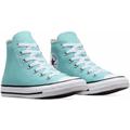 Sneaker CONVERSE "CHUCK TAYLOR ALL STAR" Gr. 36, blau (double cyan) Schuhe Schnürstiefeletten