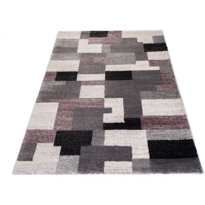 Teppich OCI DIE TEPPICHMARKE "STEADY ALLOVER", lila (flieder, grau), B:140cm H:20mm L:200cm, Polypropylen (PP), Teppiche, Wohnzimmer Image