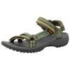 Sandale TEVA "W TERRA FI LITE", Gr. 37, grün (burnt olive), Textil, Synthetik, sportlich, Schuhe