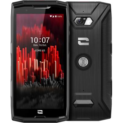 CROSSCALL Smartphone "Core-X5" Mobiltelefone schwarz