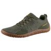 Barfußschuh CAMEL ACTIVE, Herren, Gr. 42, grün (khaki), Textil, Synthetik, sportlich, Schuhe Barfußschuh, Sneaker, Schnürschuh, Komfortschuh mit praktischer Schnürung