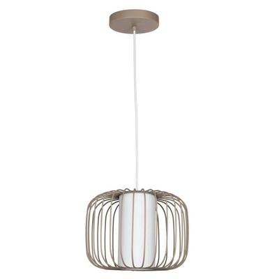 EGLO Hängeleuchte "TERRAROSA", beige (sandfarben weiß), Ø 28,50cm H: 110,00cm, Lampen, Pendelleuchte, Metall in Sandfarb